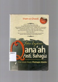 Image of Jika Engkau Qana'ah Pasti Bahagia