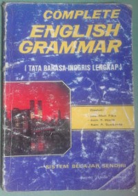 Image of Complete English Grammar (Tata Bahasa Inggris Lengkap)